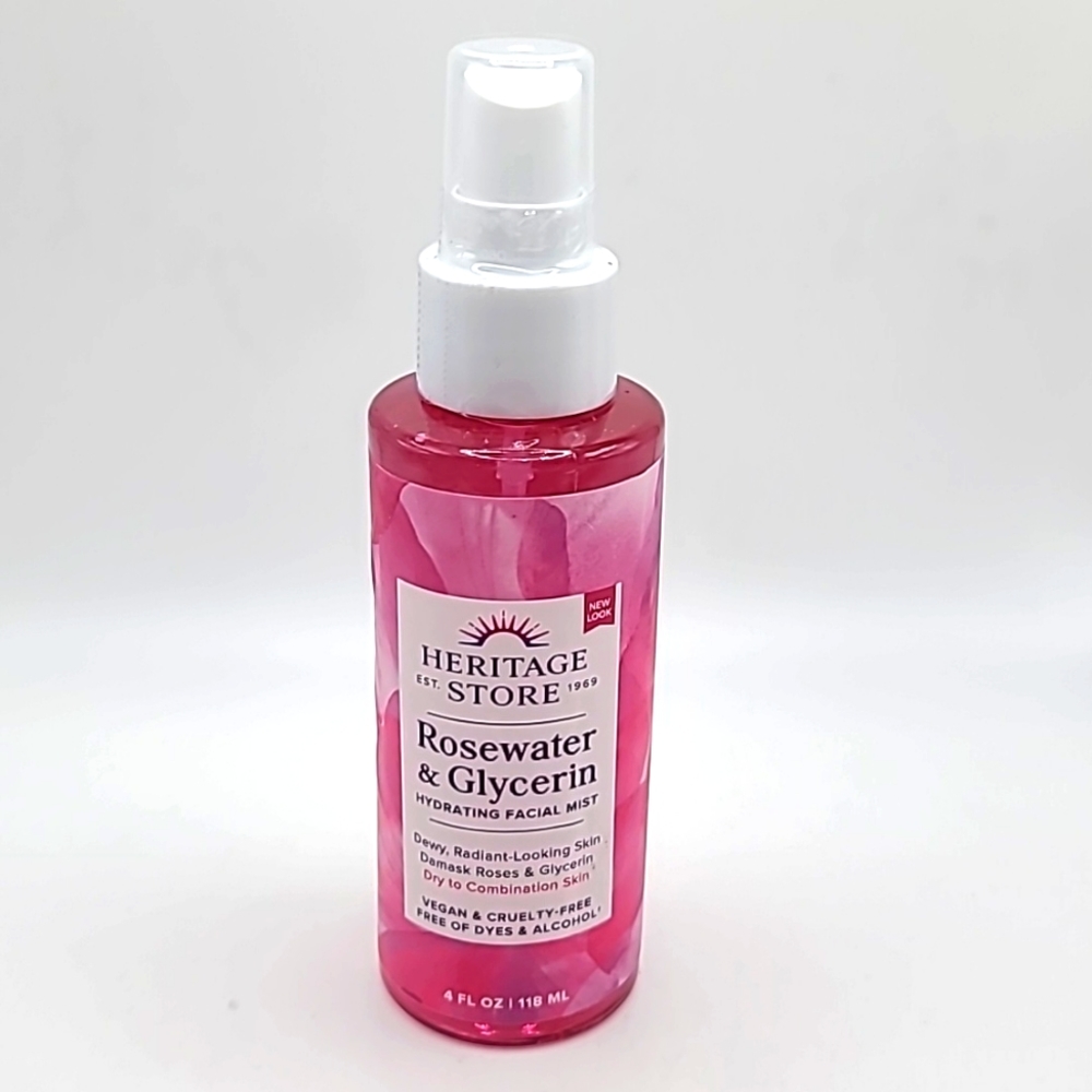 Heritage Store Rosewater & Glycerin Hydrating Facial Mist
